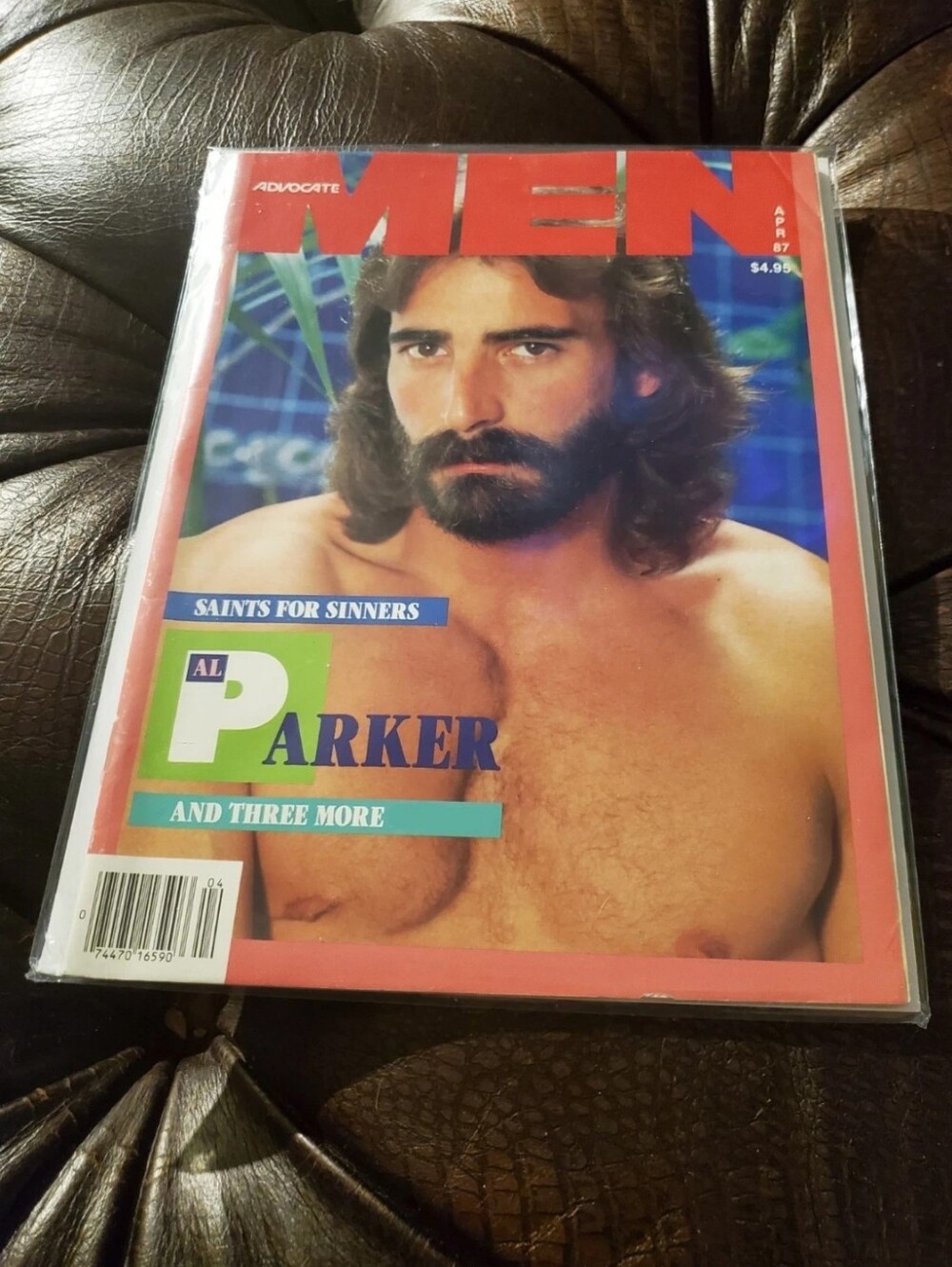 Vintage Advocate Men April 1987 AL PARKER • Gay Magazine